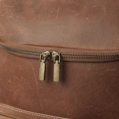 The Bedford Vintage Tan Leather Backpack