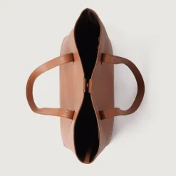 The Bianca Brown Leather Tote Bag