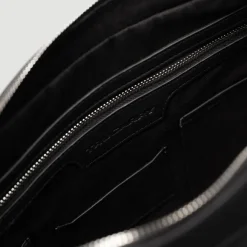 The Captain Black Leather Briefcase