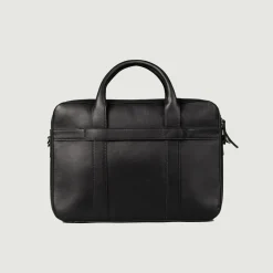 The Captain Black Leather Briefcase