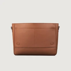 The Carismatico Brown Leather Messenger Bag