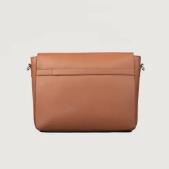 The Carismatico Brown Leather Messenger Bag