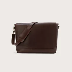 The Carismatico Vintage Brown Leather Messenger Bag