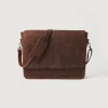 The Carismatico Vintage Distressed Brown Leather Messenger Bag