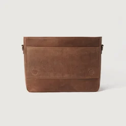 The Carismatico Vintage Tan Brown Leather Messenger Bag