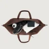 The Dale Duffle Vintage Distressed Brown Leather Duffle Bag