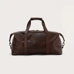 The Dale Vintage Brown Leather Duffle Bag