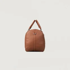 The Darrio Brown Leather Duffle Bag