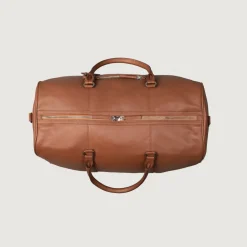 The Darrio Brown Leather Duffle Bag