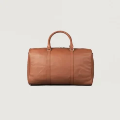 The Darrio Brown Leather Duffle Bag