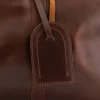 The Darrio Vintage Brown Leather Duffle Bag