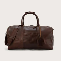 The Darrio Vintage Brown Leather Duffle Bag