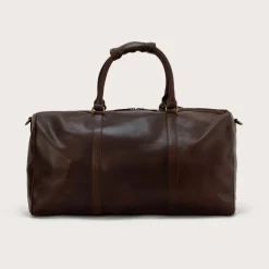 The Darrio Vintage Brown Leather Duffle Bag