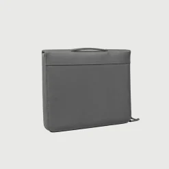 The Eclectic Grey Leather Folio Organizer