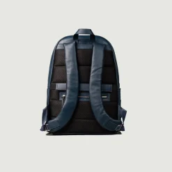 The Philos Midnight Blue Leather Backpack
