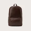 The Philos Vintage Brown Leather Backpack