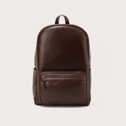 The Philos Vintage Brown Leather Backpack