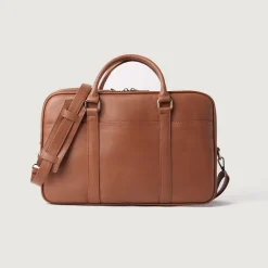 The Preston Brown Leather Briefcase