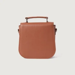 The Sandra Brown Leather Saddle Bag