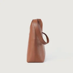The Stefani Brown Leather Hobo Bag