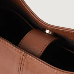 The Stefani Brown Leather Hobo Bag