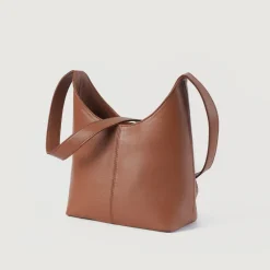 The Stefani Brown Leather Hobo Bag