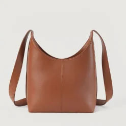 The Stefani Brown Leather Hobo Bag