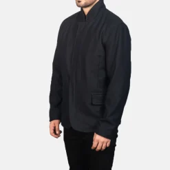 Thomas Black Wool Jacket