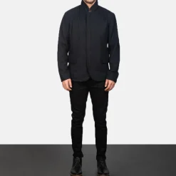 Thomas Black Wool Jacket