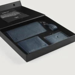 Timeless Taylen Blue Leather Gift Set