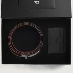 Voltor Black Leather Gift Set