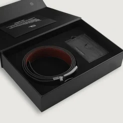 Voltor Black Leather Gift Set