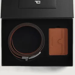Voltor Brown Leather Gift Set