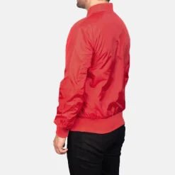 Zack Red Bomber Jacket